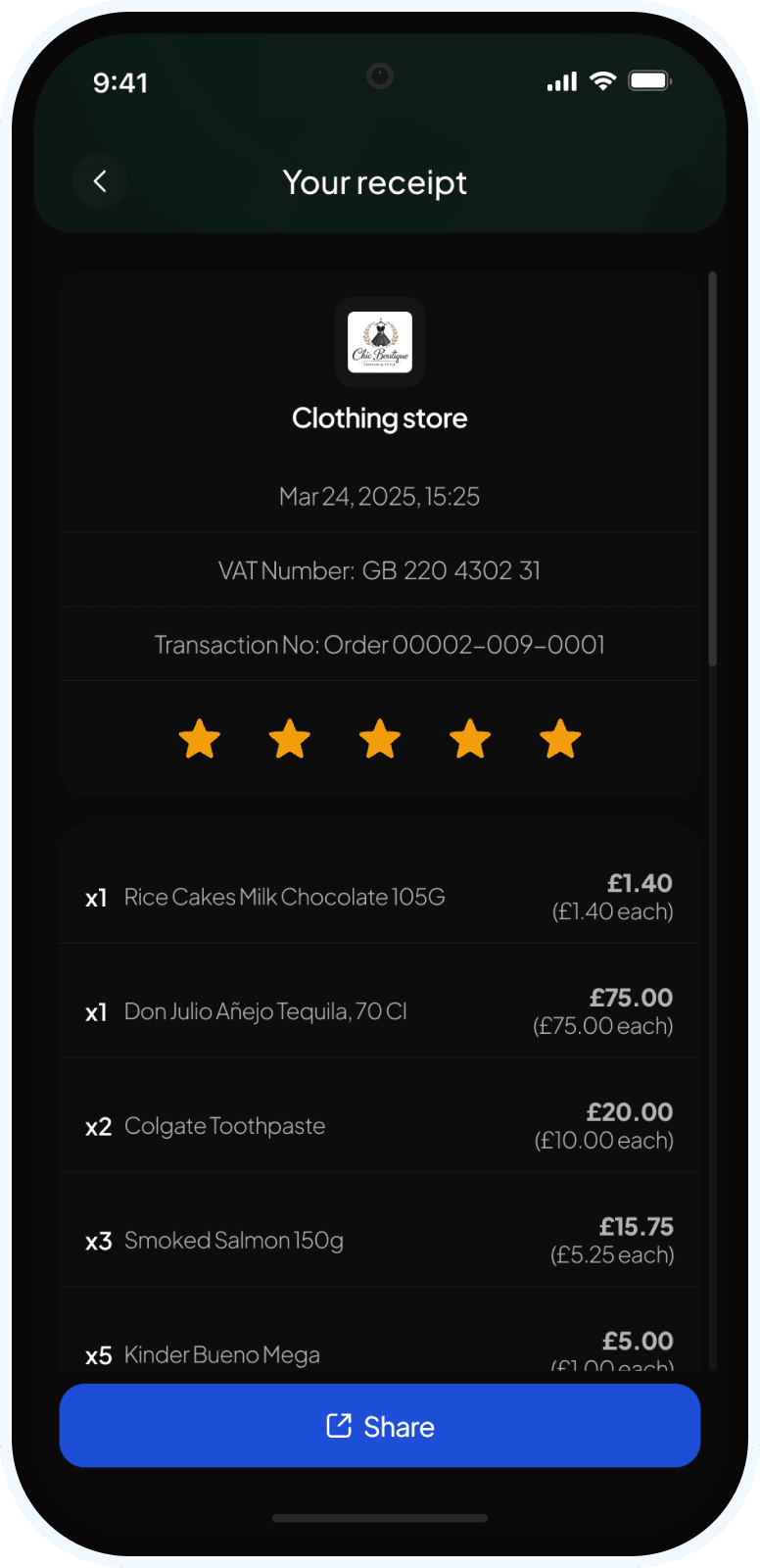 Affordable transaction charges
