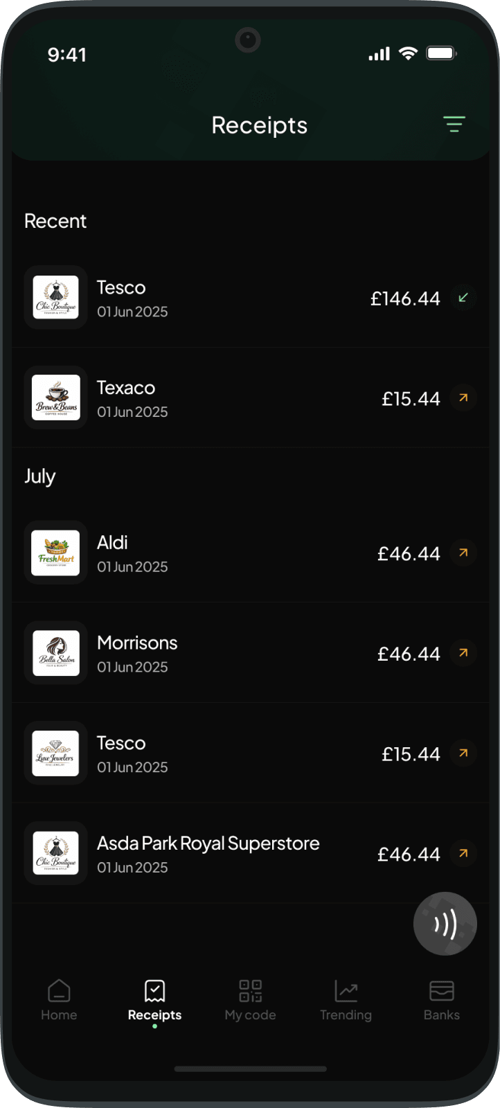 Do more with digital receipts