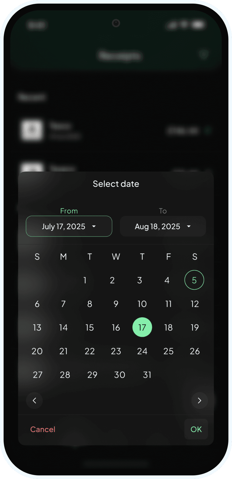 Streamline transaction tracking