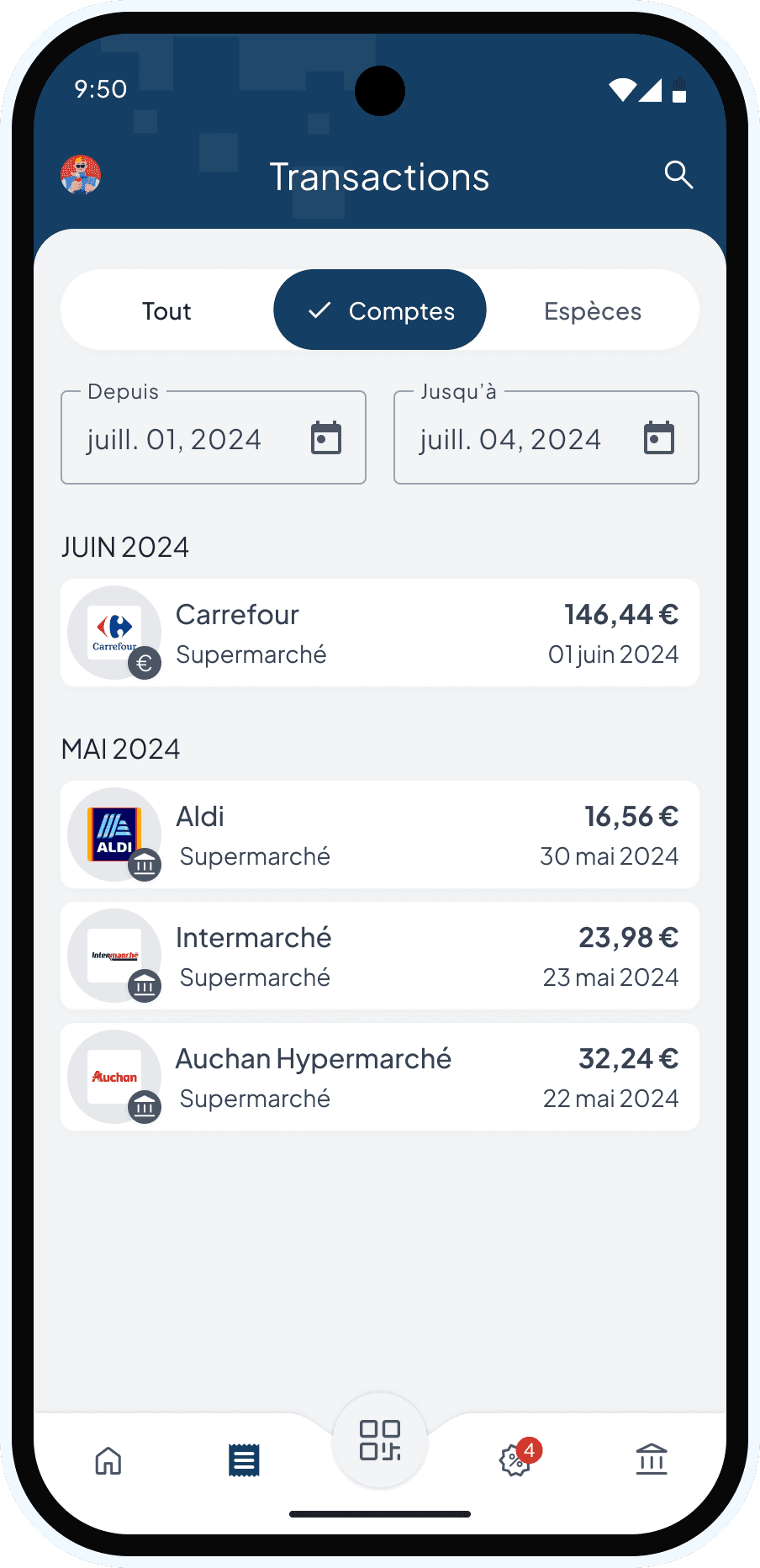 Simplifiez le suivi des transactions